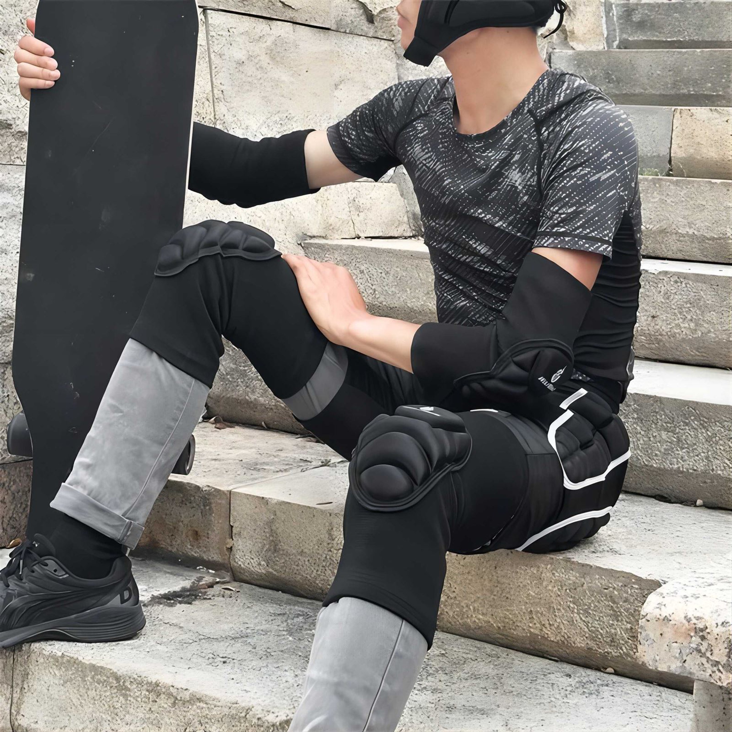 High-Elastic Yarn in Sports Knee Braces High-Elastic Yarn in Sports Knee Braces